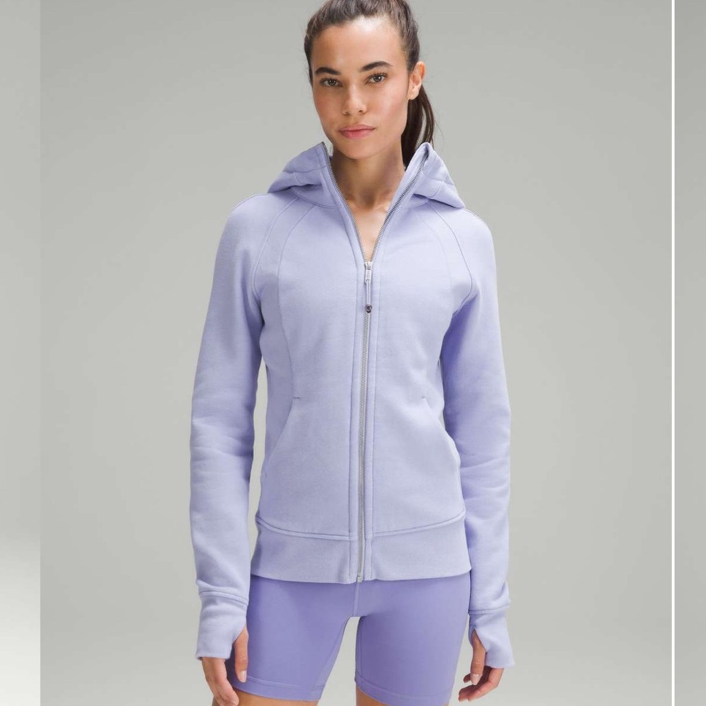 lululemon athletica Lavender Full-Zip Hoodie